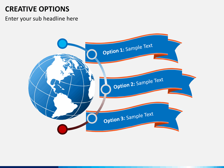 Creative options PPT slide 1