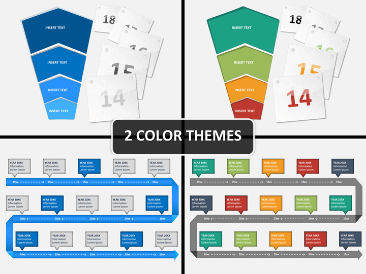 Events diagram PPT cover slide