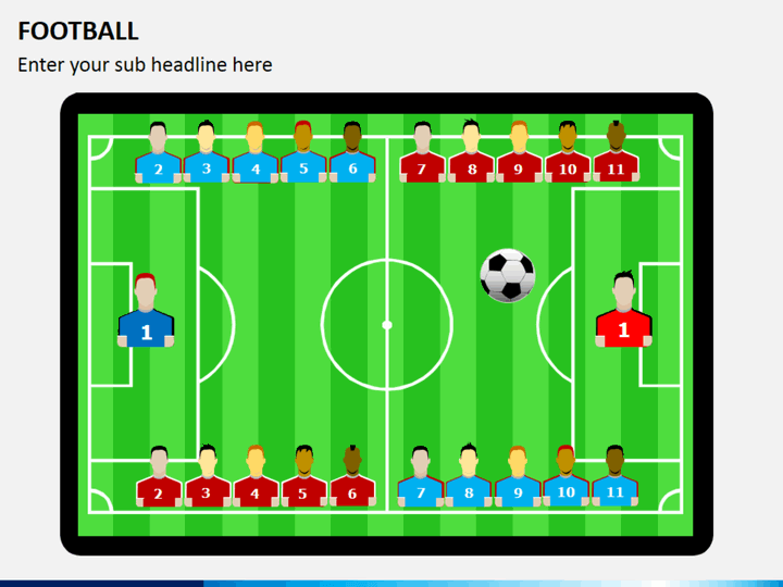 Football PPT slide 1