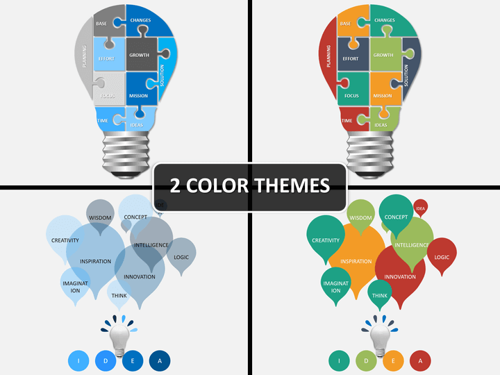 Ideas PPT cover slide