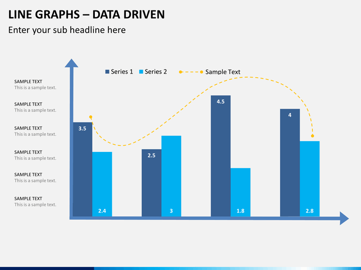 Line graphs PPT slide 1