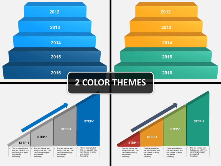 Ramp charts PPT cover slide 