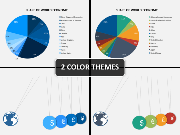 World Economy PPT cover slide 