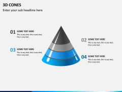 3D cones PPT slide 3