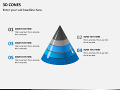 3D cones PPT slide 4