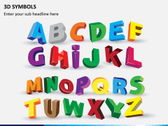 3D symbols PPT slide 5