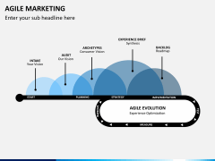Agile marketing PPT slide 1