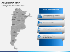 Argentina map PPT slide 17