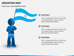Argentina map PPT slide 23