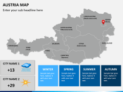 Austria Map PPT slide 18