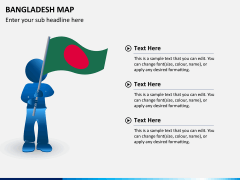 Bangladesh map PPT slide 16