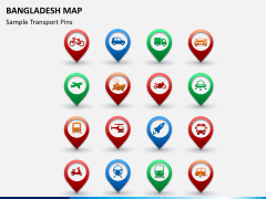 Bangladesh map PPT slide 18