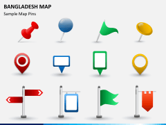 Bangladesh map PPT slide 19