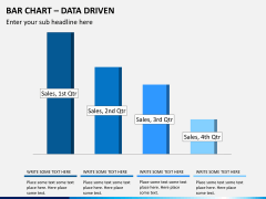 Bar chart PPT slide 1