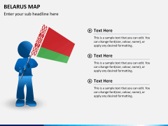 Belarus map PPT slide 17