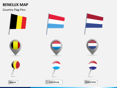 Benelux map PPT slide 19