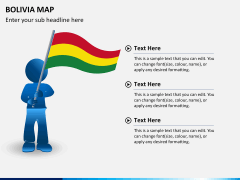 Bolivia map PPT slide 17