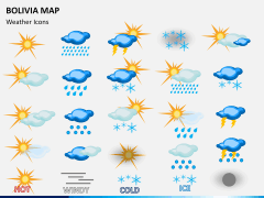Bolivia map PPT slide 20