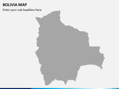 Bolivia map PPT slide 3