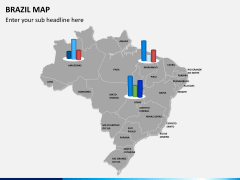 Brazil map PPT slide 15