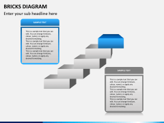 Bricks diagram PPT slide 4