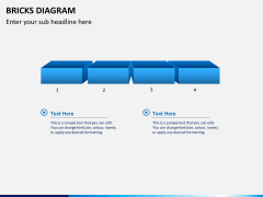 Bricks diagram PPT slide 5