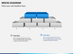 Bricks diagram PPT slide 7
