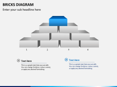 Bricks diagram PPT slide 8