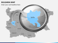 Bulgaria map PPT slide 15