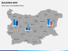 Bulgaria map PPT slide 16