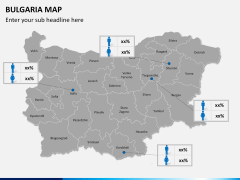 Bulgaria map PPT slide 18