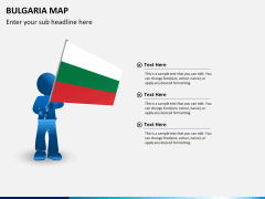 Bulgaria map PPT slide 23