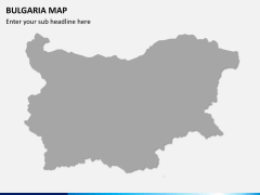 Bulgaria map PPT slide 8