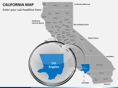 California map PPT slide 11