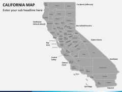 California map PPT slide 2