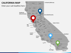 California map PPT slide 6