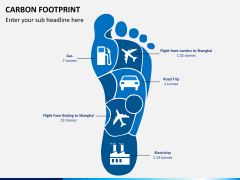 Carbon footprint PPT slide 6