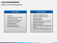 Cash Management PPT slide 8