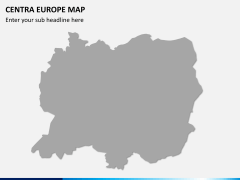 Central europe map PPT slide 7