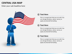 Central usa map PPT slide 18