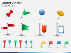 Central usa map PPT slide 20