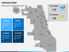 Chicago map PPT slide 16