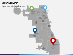 Chicago map PPT slide 6