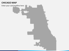 Chicago map PPT slide 8