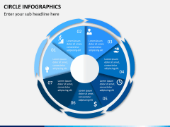 Circle Infographics PPT slide 12
