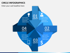 Circle Infographics PPT slide 2