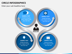 Circle Infographics PPT slide 4