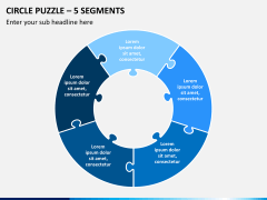 Circle puzzle PPT slide 10