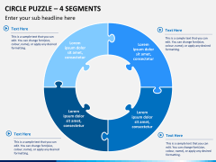 Circle puzzle PPT slide 11