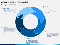 Circle puzzle PPT slide 13